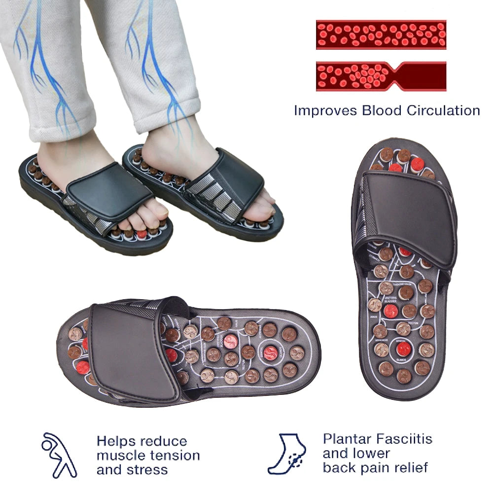 Zapatillas de Masaje de Acupresión - Comodidad y Bienestar para tus Pies