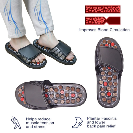 Zapatillas de Masaje de Acupresión - Comodidad y Bienestar para tus Pies