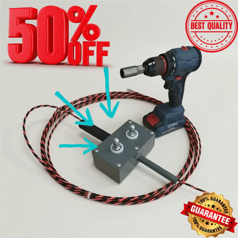 máquina Pasacables Eléctrica Profesional 2025: tirar cables rápidamente