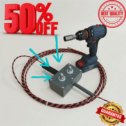 máquina Pasacables Eléctrica Profesional 2025: tirar cables rápidamente